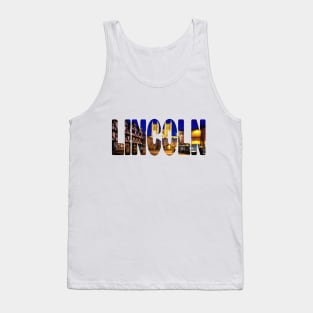 LINCOLN - East Midlands England Cathedral View Night Tank Top